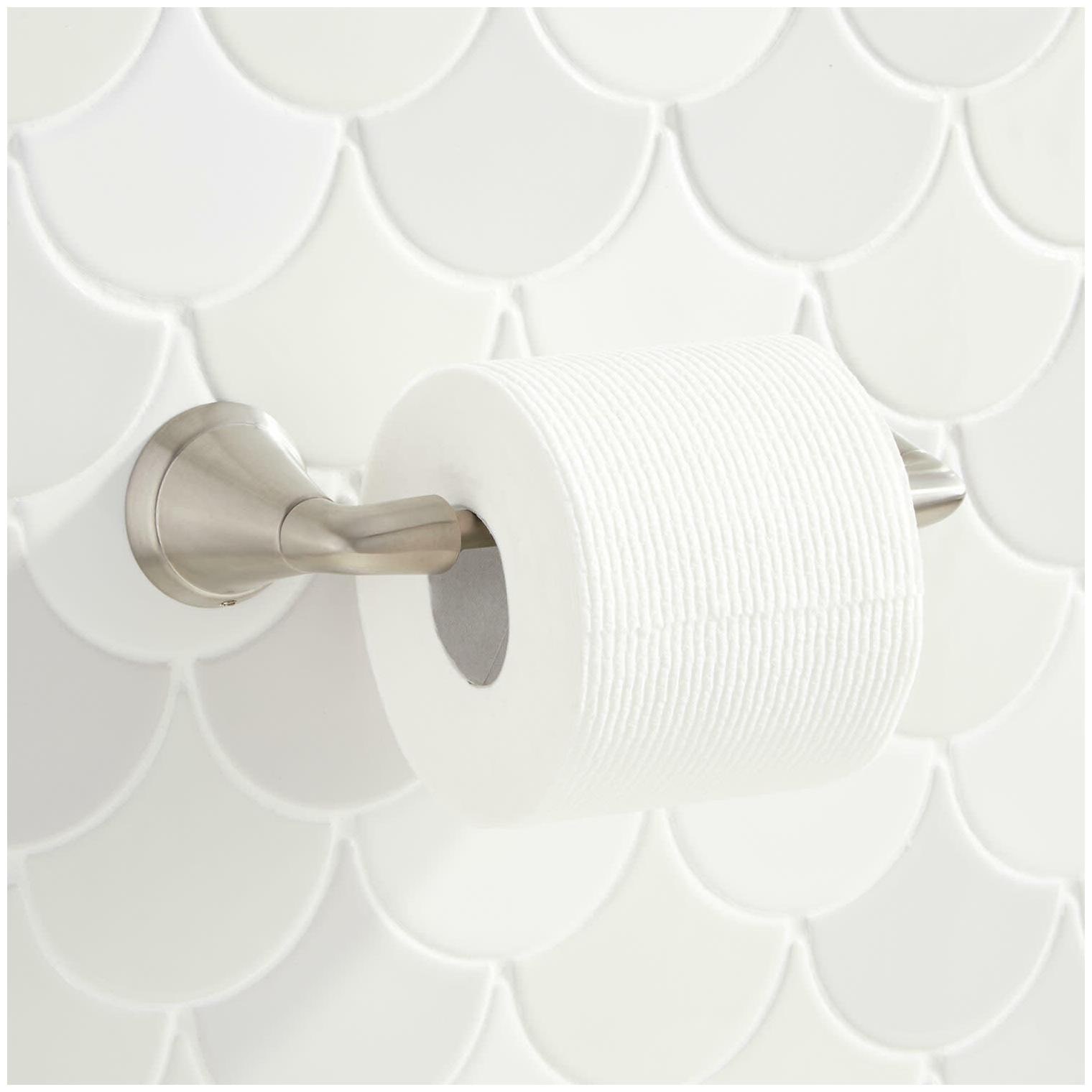 

Signature Hardware 948203 Provincetown Single Post Toilet Paper - Nickel