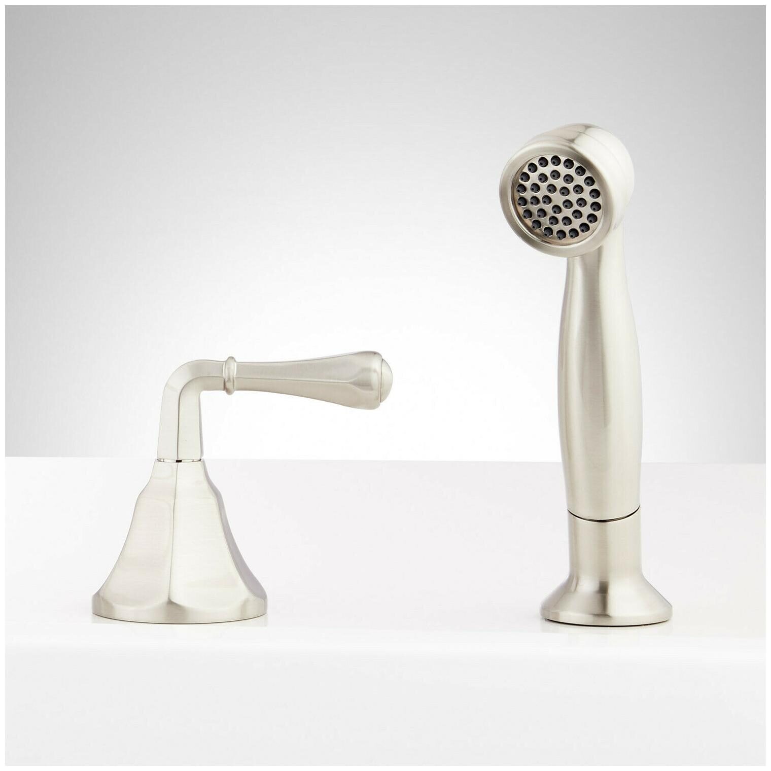 

Signature Hardware 948304 Key West 1 75 GPM Single Function Roman - Nickel