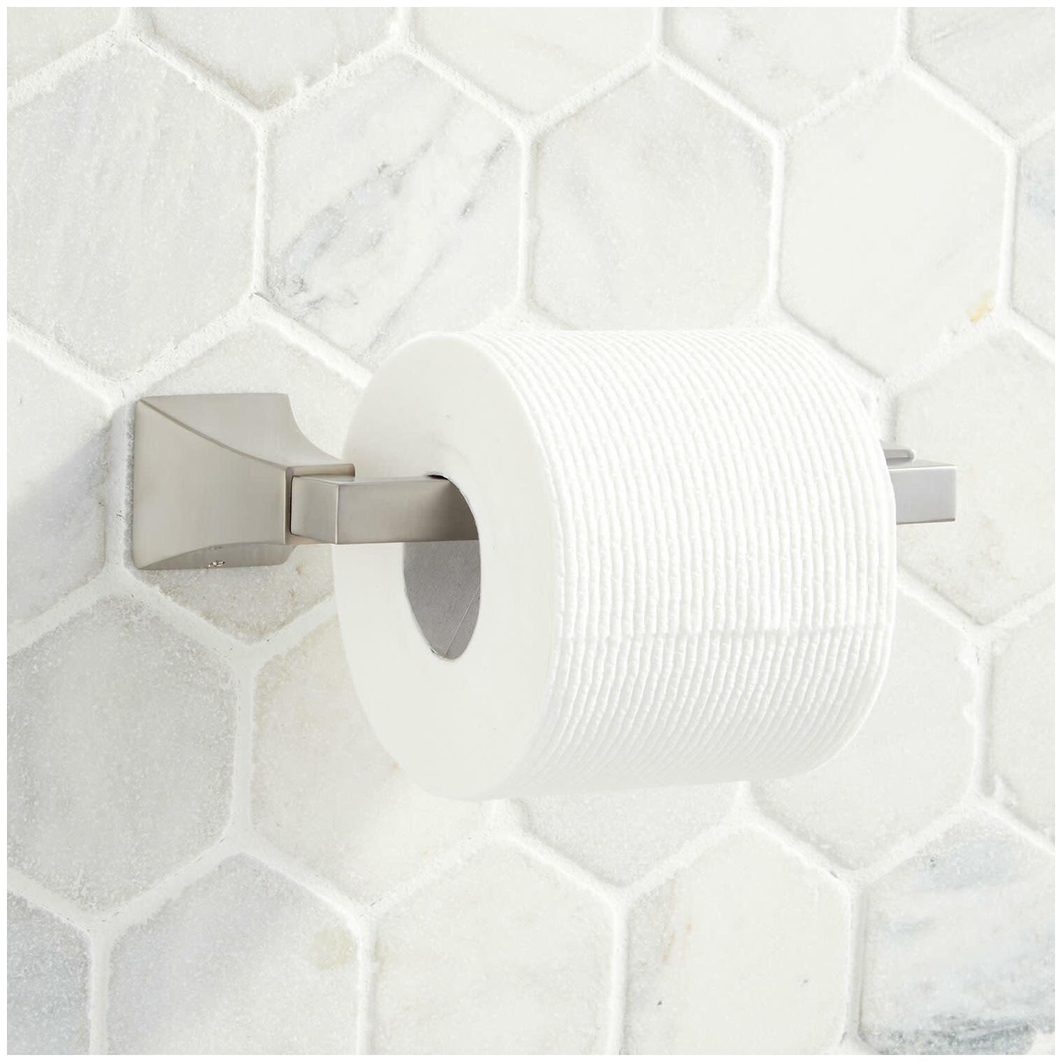 

Signature Hardware 948229 Vilamonte Single Post Toilet Paper - Nickel