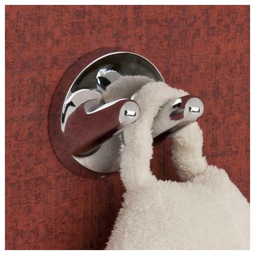 

Signature Hardware Artemis Double Robe Hook in Chrome