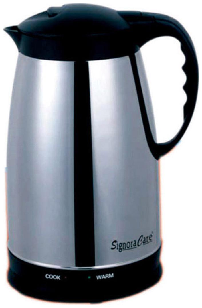 

Signora Care SCEK-908 0 5 L Black Silver Electric Kettle ( 1500 W )