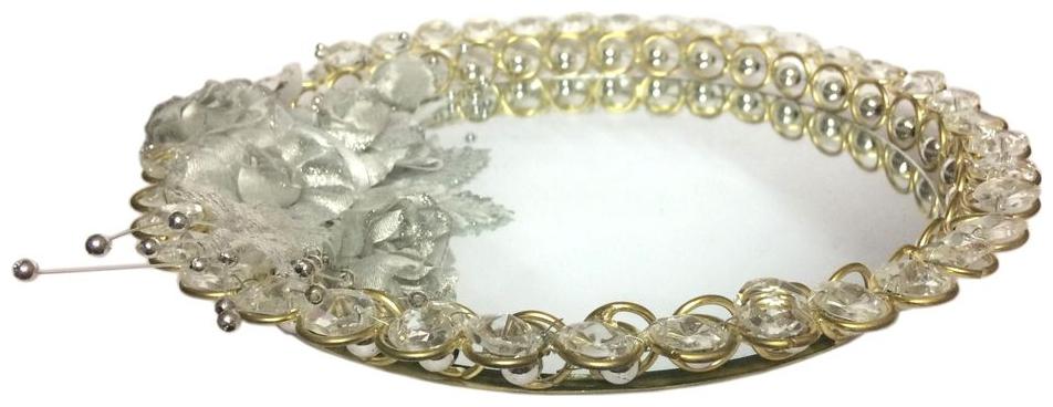 

Silver Decorative Platter For Wedding Engagement Inauguration