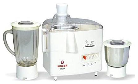 

Singer JM33N 450 W Juicer Mixer Grinder ( White 2 Jars )