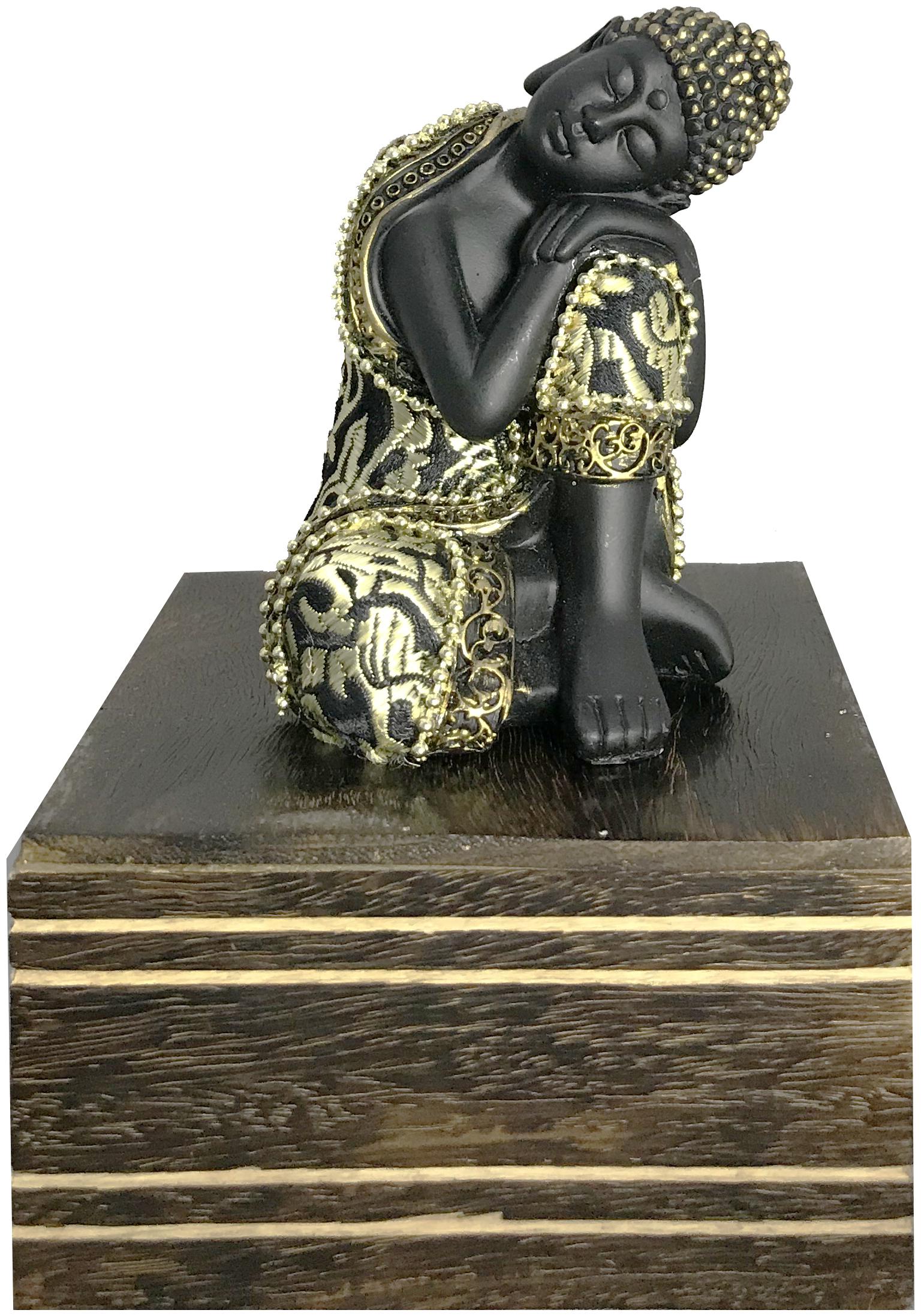 

Sitting Buddha Idol Statue Showpiece - 4 75 inch