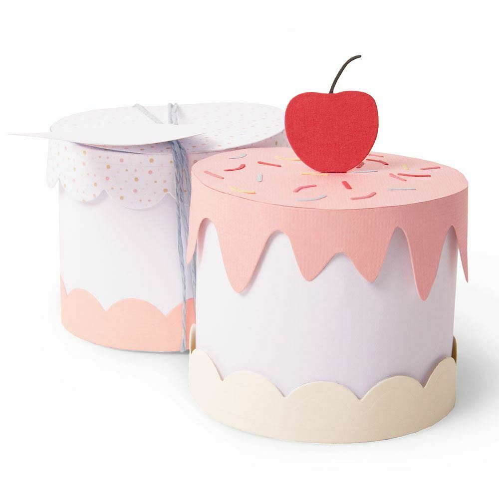 

Sizzix Thinlits Plus Die Set 11PK - Cake Box 664400