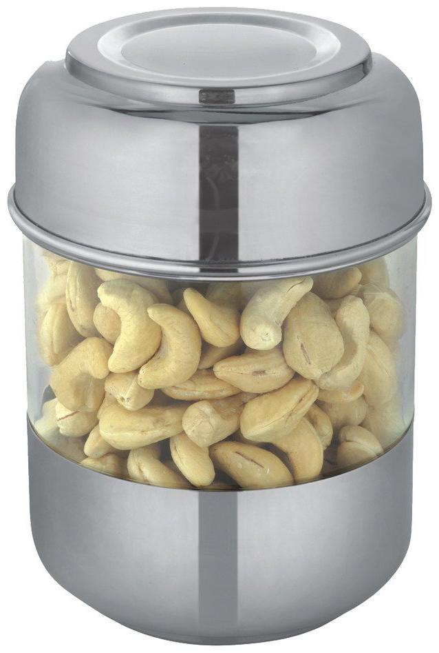 

Sizzle 450 ml Grey Stainless steel Container Set - Set of 1