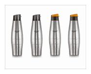 

Sizzle Stainless Steel Orange Water Bottle ( 750 ml Set of 4 )