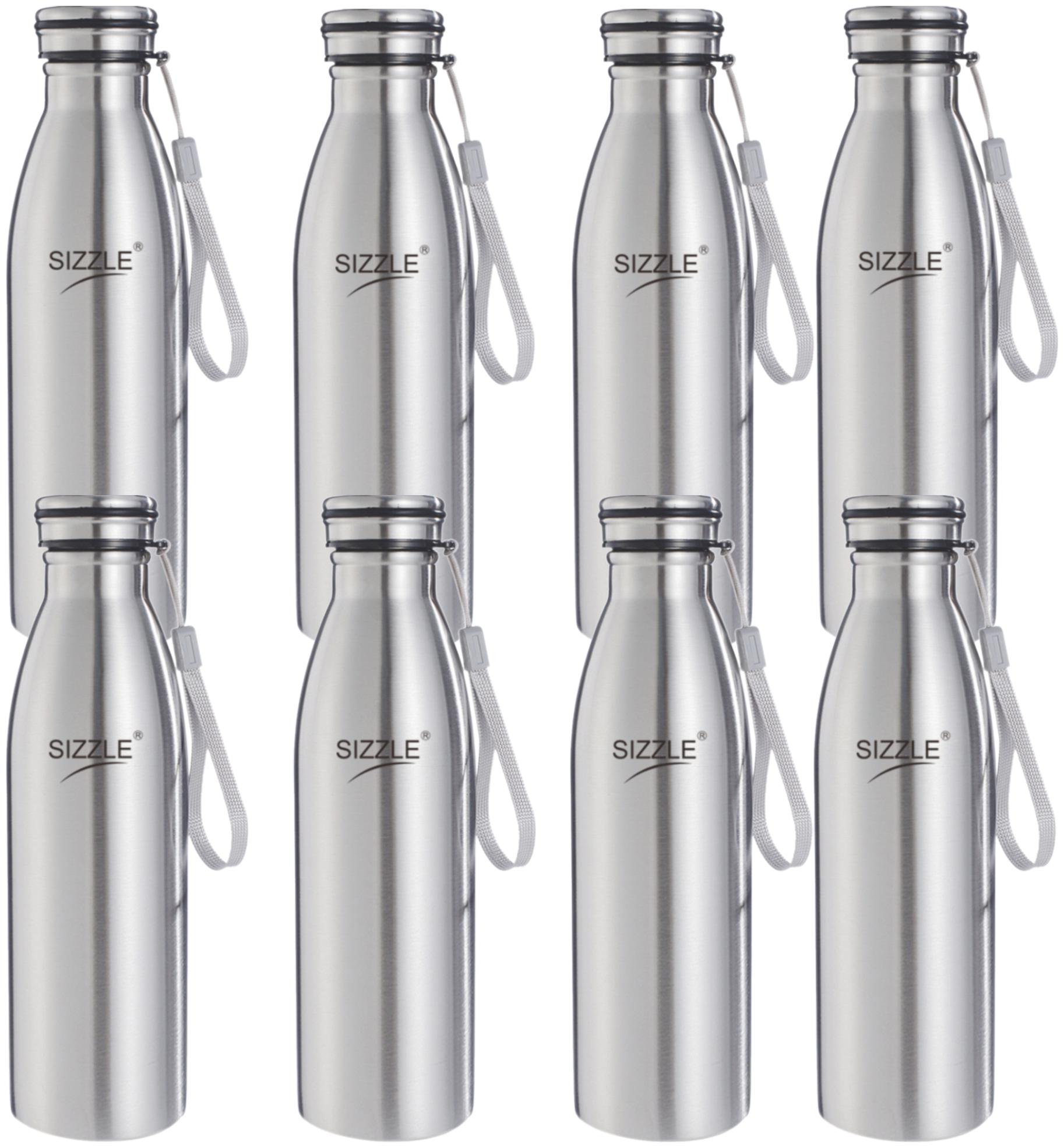 

Sizzle 1000 ml Stainless Steel Thermosteel Bottles ( Silver )