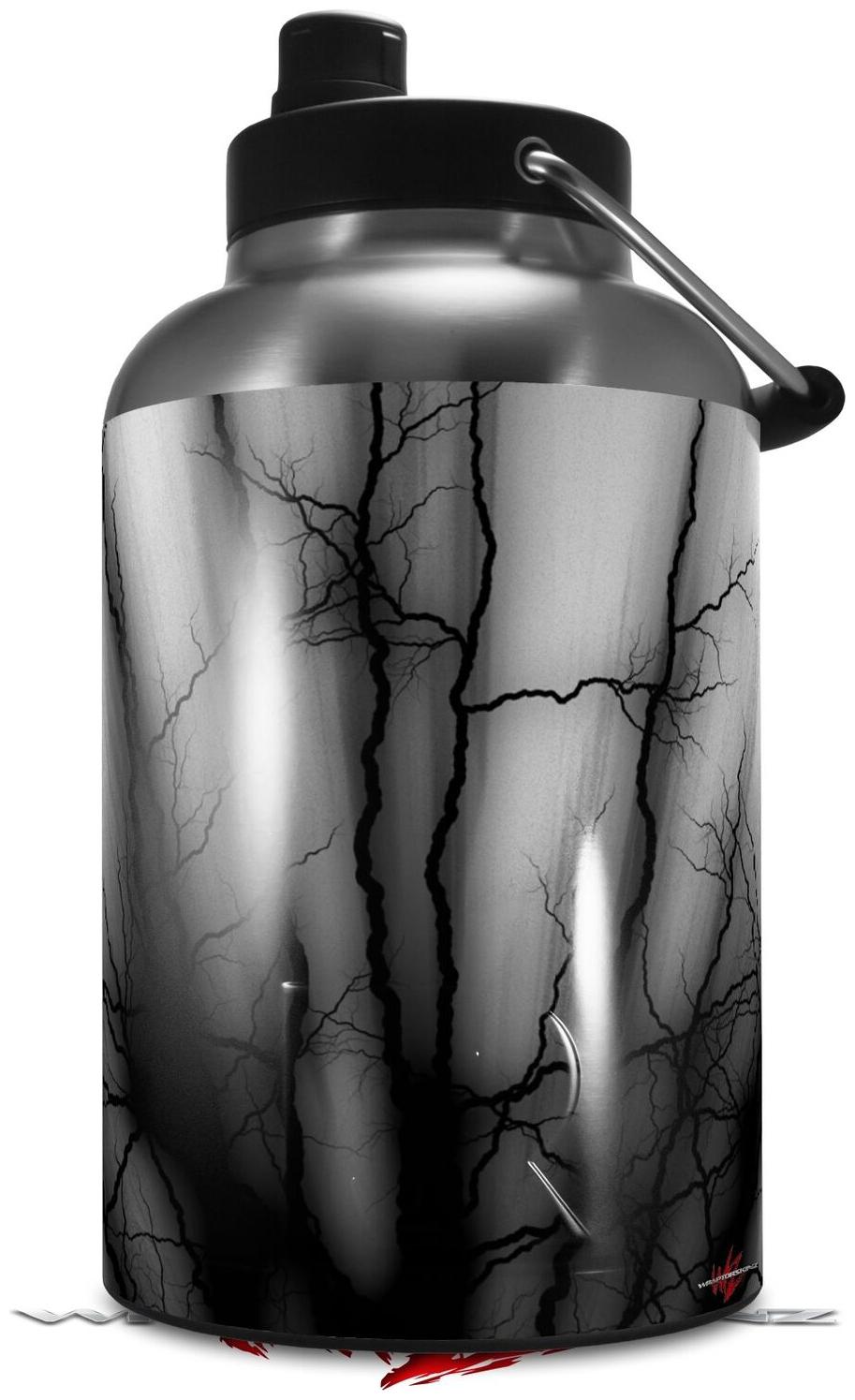 

Skin Wrap for RTIC 1 Gallon Jug Lightning Black JUG NOT INCLUDED
