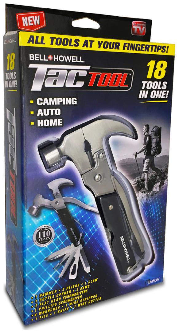 

Sky line Tac Tool Stainless Steel 18-in-1 Multi toolkit (As Seen On TV) 1pc