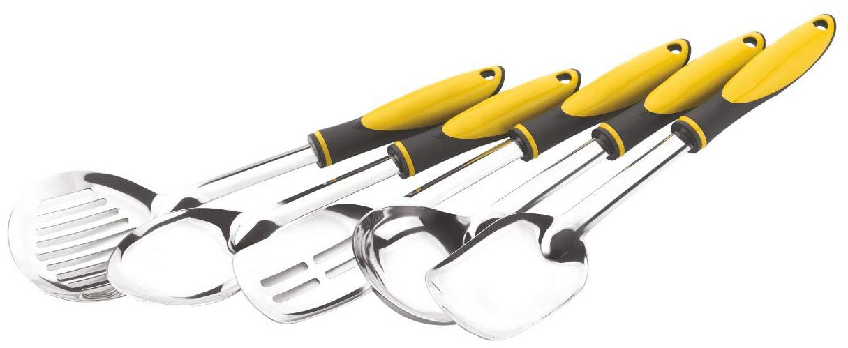 

Skyfly Cooking Spoon Set Serving Spoon Set For Kitchen 5- pcs