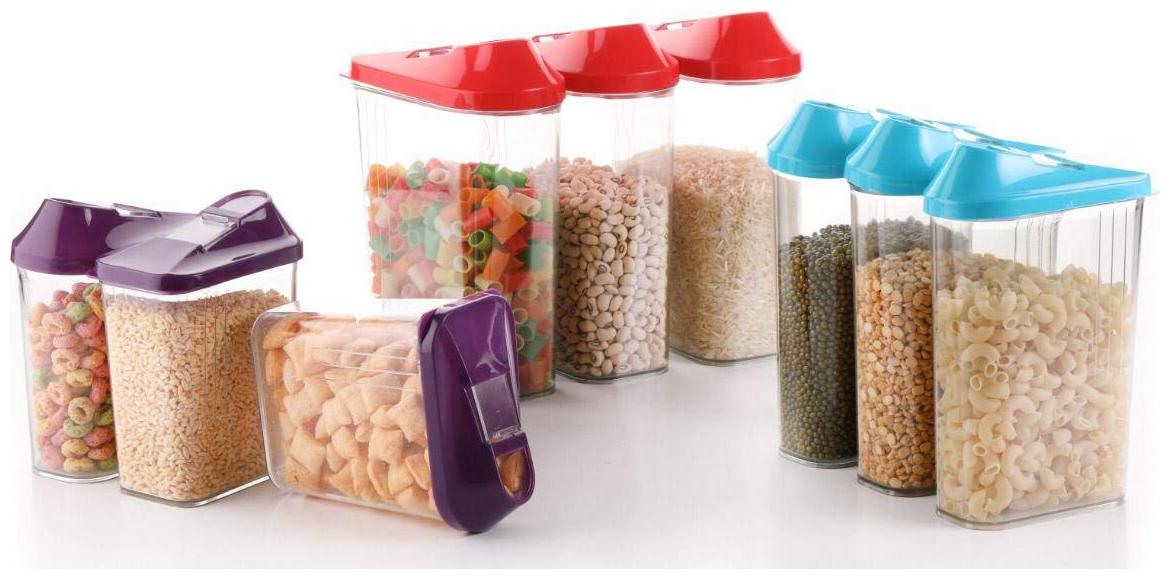 

SKYFLY 10650 ml Multi Plastic Container Set - Set of 9