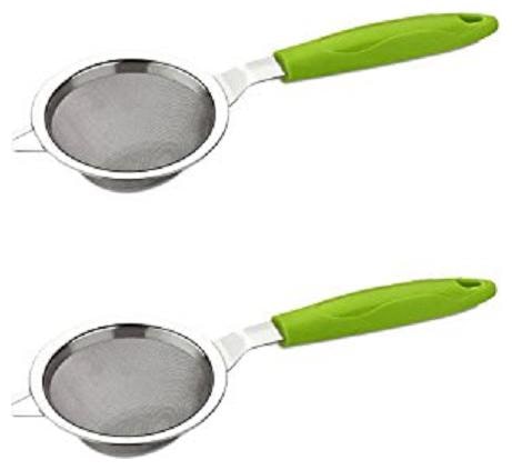 

SKYFLY Tea And Coffee Strainer Filter With Stainless Steel Mesh (Pack Of 2)