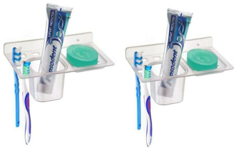 

SKYHEART Acrylic Toothpaste Dispensers(Set Of 2)
