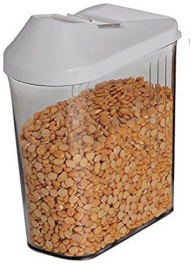 

SKYHEART container-Fridge Container Tea Coffee Sugar Container (White) - 750 ml Plastic