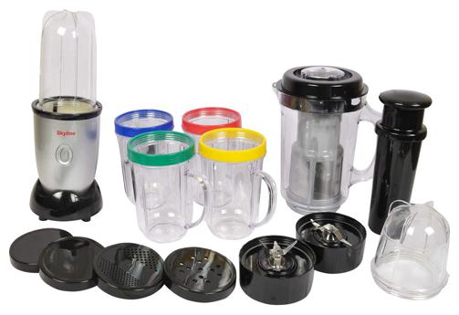 

Skyline VTL-222 300 W Mixer Grinder ( Silver 3 Jars )