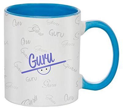 

Skytrends Guru Birthday Gift Blue Coffee Mug 350 ML