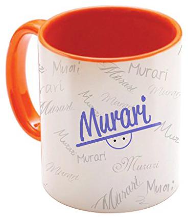 

Skytrends Murari Birthday Gift Orange Coffee Mug 350 ML