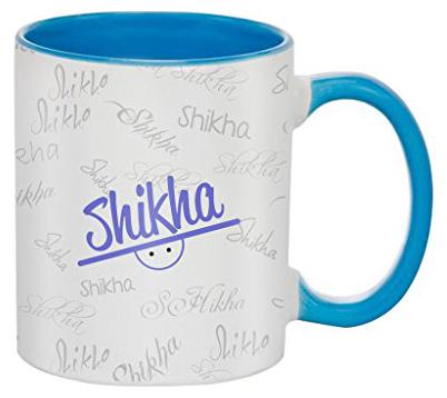 

Skytrends Shikha Birthday Gift Blue Coffee Mug 350 ML