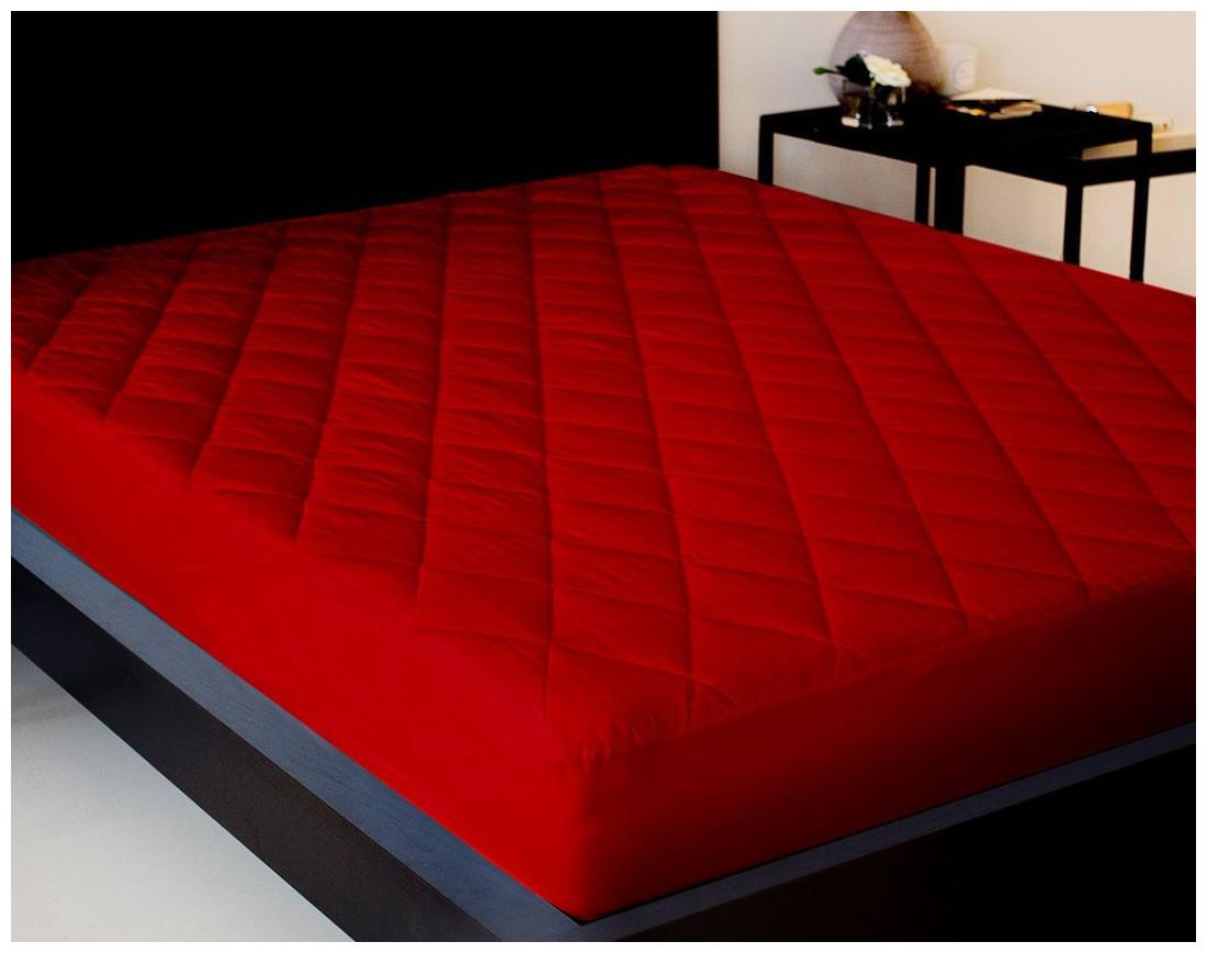 

SLEEP SPA PREMIUM QUILTED FITTED WATERPROOF MAROON MATTRESS PROTECTOR