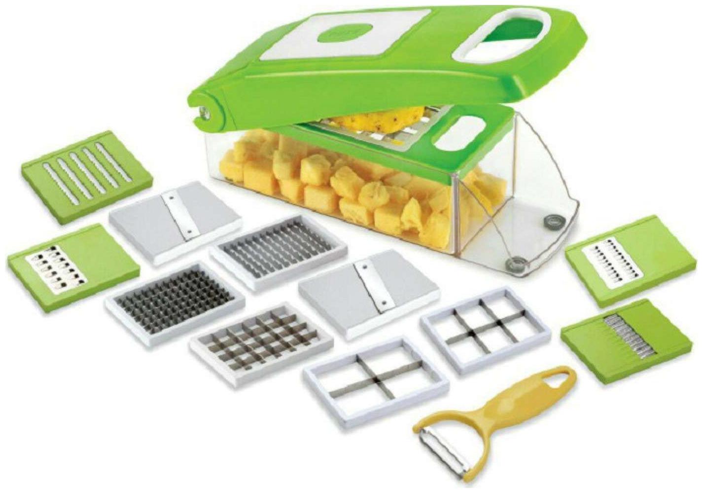 

Slicer Dicer 12 Blade Chopper (Multicolor)
