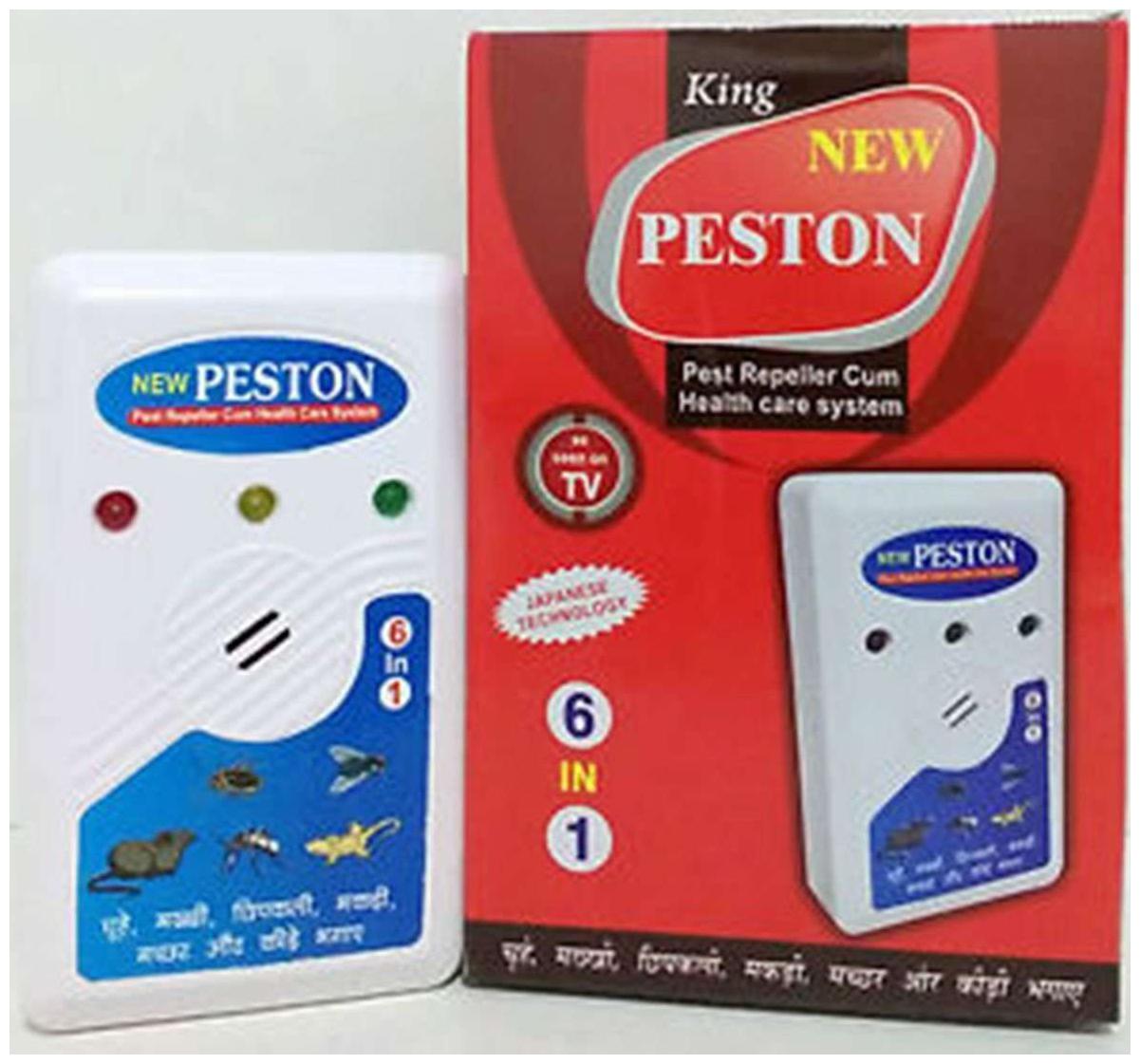 

Sliceter Peston PEST Repeller Cum Health Care System Electronic Ultrasonic Effective on Mice Bugs Lizards Spiders Mosquitoes Pests