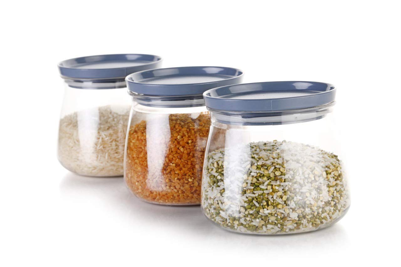 

Smart Home Mart 900 ml Assorted Plastic Container Set - Set of 3