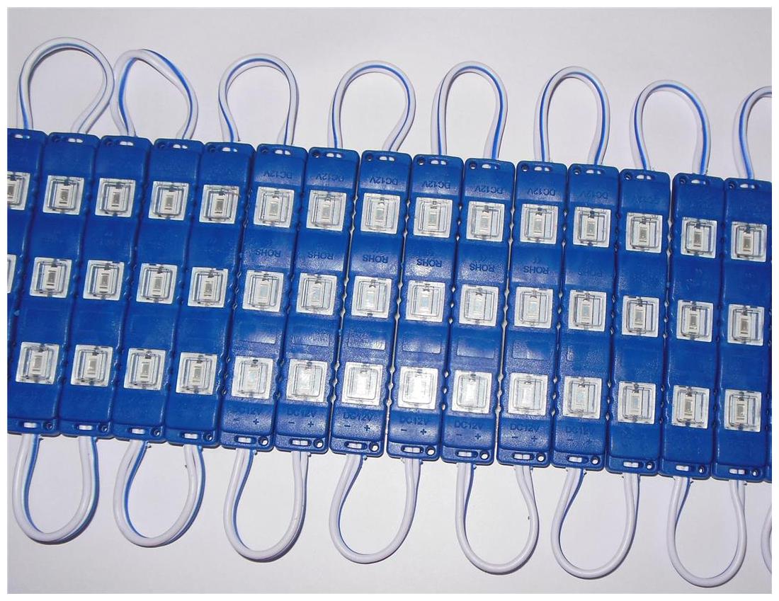 

SMD 5630 Blue LED Module Light Waterproof 10 strip of 3 LED