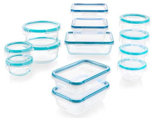 

Snapware 1136615 Pyrex Glass and Plastic Food Storage Set 26 pieces