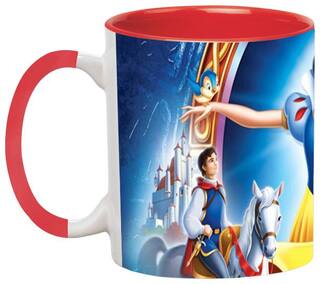 Snow White and the Seven Ceramic Coffee Black Mug by Ashvah-Mug-1930-Red