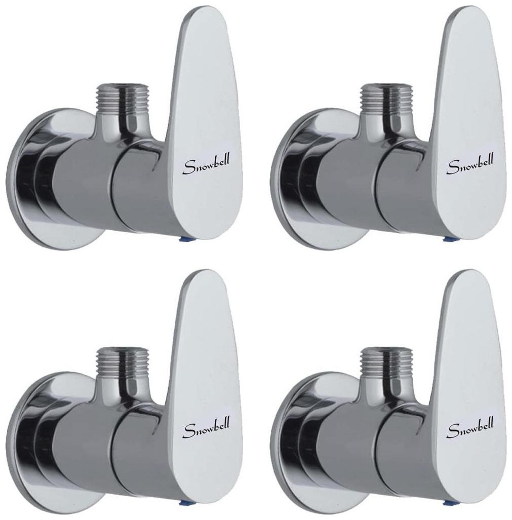 

Snowbell Angle Cock Vista Brass Chrome Plated - Set of 4
