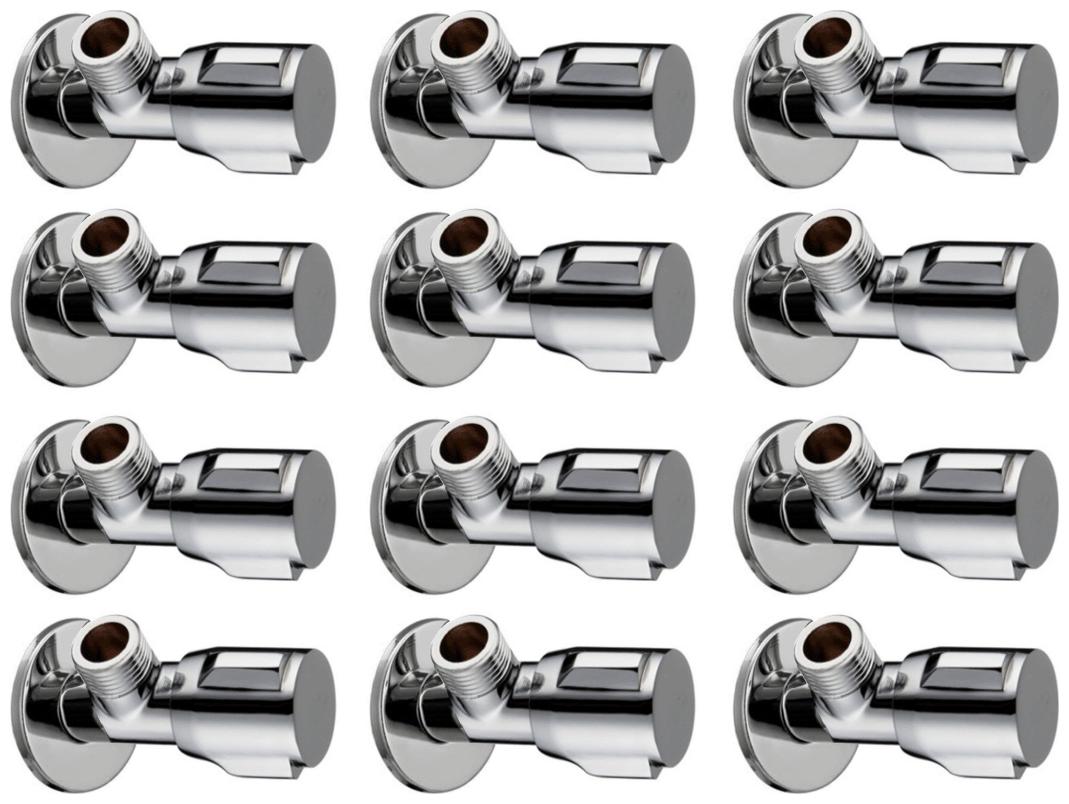

Snowbell Angle Cock Victor Brass Chrome Plated - Set of 12