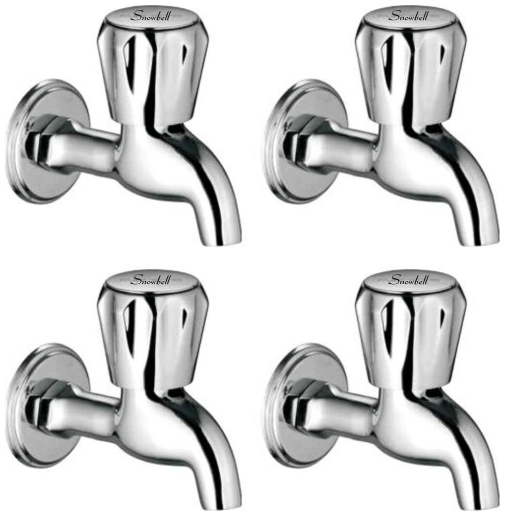 

Snowbell Wall Mount Brass Wall Taps ( Knob Controlled )