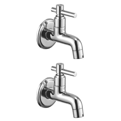 

Snowbell Wall Mount Brass Wall Taps ( Handle Controlled )