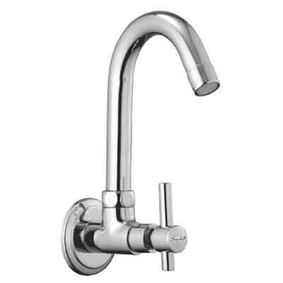 

Snowbell Wall Mount Brass Wall Taps ( Handle Controlled )