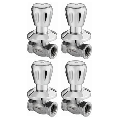 

Snowbell Wall Mount Brass Connectors ( Knob Controlled )