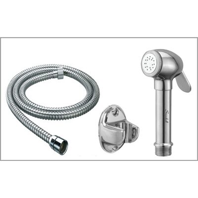 

Snowbell Wall Mount Brass Health Faucets ( Handle Controlled )