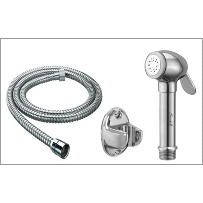 

Snowbell Wall Mount Brass Health Faucets ( Push Controlled )