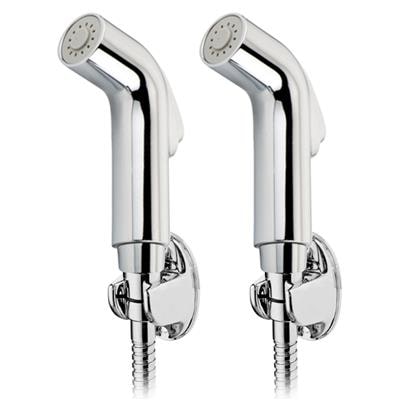 

Snowbell Wall Mount Stainless steel Health Faucets ( Push Controlled )
