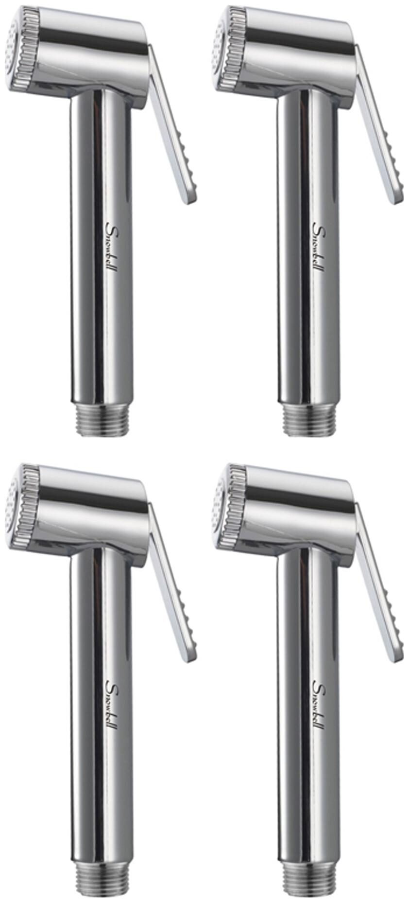 

Snowbell Wall Mount Abs Health Faucets ( Push Controlled )