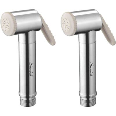 

Snowbell Wall Mount Plastic Health Faucets ( Handle Controlled )