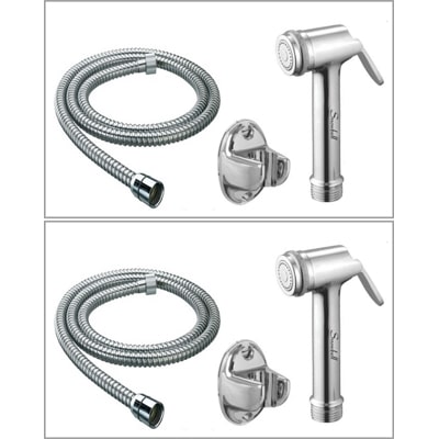 

Snowbell Wall Mount Brass Health Faucets ( Handle Controlled )
