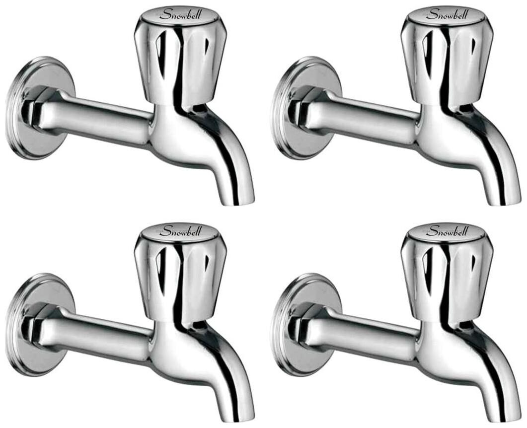 

Snowbell Wall Mount Brass Wall Taps ( Knob Controlled )