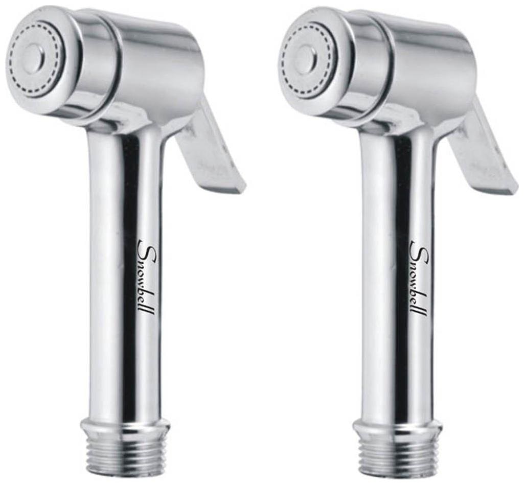 

Snowbell Wall Mount Brass Health Faucets ( Handle Controlled )