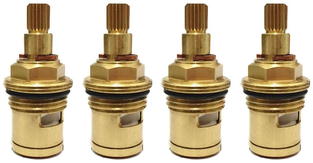 

Snowbell Quarturn Turn Ceramic Disk Fitting Cartridge for taps - Set of 4