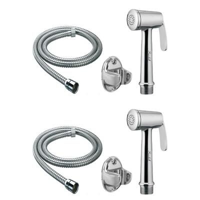 

Snowbell Wall Mount Brass Health Faucets ( Push Controlled )