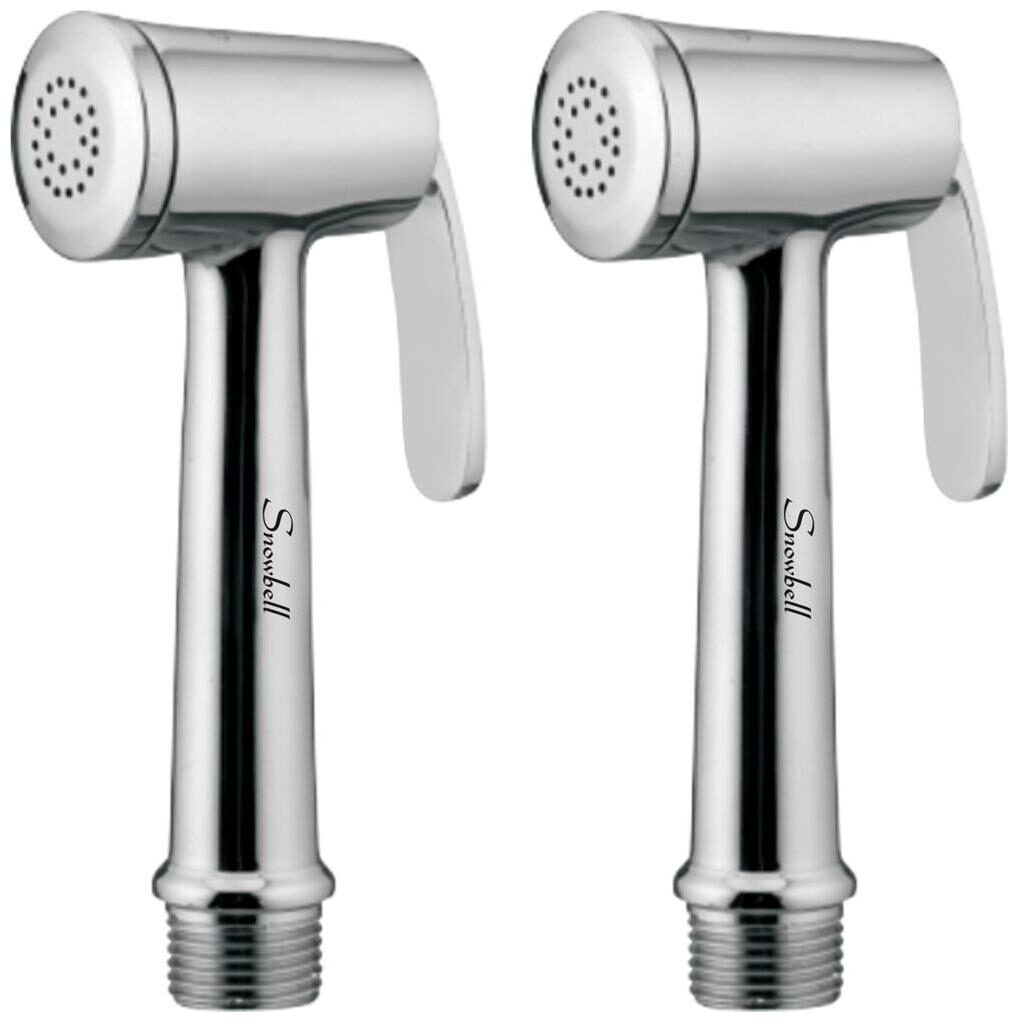 

Snowbell Wall Mount Brass Health Faucets ( Push Controlled )