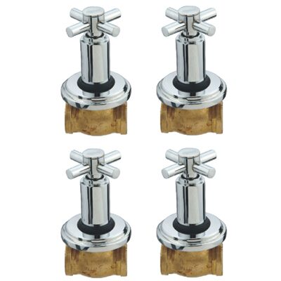 

Snowbell Wall Mount Brass Connectors ( Handle Controlled )
