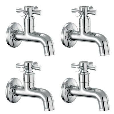 

Snowbell Wall Mount Brass Wall Taps ( Handle Controlled )