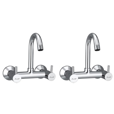 

Snowbell Wall Mount Abs Wall Mixers ( Handle Controlled )